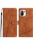 Xiaomi 11 Lite Için Flip Case Bilek Kayışı Cüzdan Pu Deri Kart Yuvaları Flip (Yurt Dışından) 1