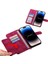 IPhone 16 Için Flip Case Pro Max Çoklu Kredi Kartı Yuvaları Kabartmalı (Yurt Dışından) 2