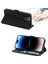 IPhone Se 4 Darbeye Dayanıklı Kabartmalı Çoklu Kredi Kartı Yuvaları Için Flip Case (Yurt Dışından) 3