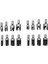 Grup 16 Adet Ahşap Fiş Matkap Uçları 5/8 1/2 3/8 1/4 6mm 10MM 13MM 16MM (Yurt Dışından) 1