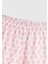 Kız Çocuk Toz Pembe Çiçek Desenli Pijama Takımı 2