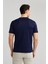 Süprem Kumaş O Yaka Lacivert Erkek T-Shirt TSNOS24Y24101_D39 2