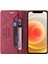 IPhone 12 Için Kılıf Pro Max Kickstand Premium Deri Premium Deri (Yurt Dışından) 5