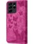 Samsung Galaxy S21 Ultra Flip Folio Tutucu Kapak Kabartmalı Kedi (Yurt Dışından) 1