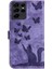 Samsung Galaxy S21 Ultra Flip Folio Tutucu Kapak Kabartmalı Kedi (Yurt Dışından) 1