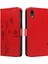 IPhone Xr Cüzdan Telefon Kılıfı Için Kılıf ile Yüksek Kaliteli Deri Kabartmalı (Yurt Dışından) 1