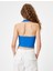 Halter Yaka Atlet Kolsuz Crop Dikiş Detaylı Kaşkorse 4