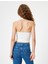 Halter Yaka Atlet Kolsuz Crop Dikiş Detaylı Kaşkorse 4