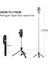 170CM Tripod ve Selfie Çubuğu Bluetooth Uzaktan Kumandalı Cep Telefonu Yüksekliği Ayarlanabilir Masaüstü Portatif Taşınabilir Iç ve Dış Mekan Evde Tatilde Kampda Kullanıma Uygun K9 4