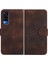 Vıvo Y51 Geometrik Desen Flip Iş Manyetik Kart Pu Için Flip Case (Yurt Dışından) 1