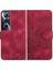 Realme C65 Flip Iş Geometrik Desen Pu Deri Flip Case (Yurt Dışından) 1