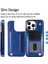 Kart Tutucu Kart Yuvaları Çift ile IPhone 15 Pro Kickstand Için Cüzdan Kılıf (Yurt Dışından) 5