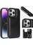Cüzdan Kılıf IPhone 15 Pro Max Kickstand Çift Manyetik Toka ile Pu (Yurt Dışından) 1