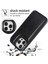 Cüzdan Kılıf IPhone 15 Pro Max Kickstand Çift Manyetik Toka ile Pu (Yurt Dışından) 3