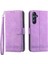 Samsung Galaxy M54 Kart Yuvaları Manyetik Kapatma Bileklik Için Flip Case (Yurt Dışından) 1