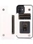 IPhone 12 Için Cüzdan Durumda Çift Manyetik Toka Kart Yuvaları ile Kickstand (Yurt Dışından) 5