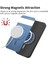 Google Piksel 7 Pro Kablosuz Şarj Ince Magsafe Araba Için Flip Case (Yurt Dışından) 4