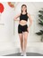 Fitilli Büstiyer ve Şort Spor Takım 4