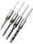 4pcs Hss Büküm Matkap Ucu Kare Matkap Ağaç Işleme Keski Matkap Seti (Yurt Dışından) 1