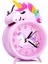 Pembe Pembe Unicorn Çocuk Çalar Saat Karikatür Masaüstü Çocuklar Için Yatak Odası Ev Dekor Çalar Saat Başucu Masa Çocuk Alarmı Hediyeler (Yurt Dışından) 1