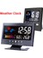 Tip 1 Dijital Saat Termometre Higrometre Hava Istasyonu Çalar Saat Sıcaklık Ölçer Renkli LCD Takvim Sesle Etkinleşen (Yurt Dışından) 2