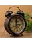 11-3 Inç Vintage Gece Işığı Çalar Saat Avrupa Retro Metal Çalar Saat Başucu Dilsiz Iğne Masa Saati Yatak Zil Çanı Alır (Yurt Dışından) 5