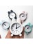 Yeşil Yaratıcı Çalar Saat Kompakt Masa Alarmı Tavşan Tasarım Yaratıcı Güzel Mini Analog Saat Ev Dekor (Yurt Dışından) 3