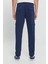 Erkek Lacivert Slim Fit Dar Kesim Kargo Cepli Pamuklu Esnek Pantolon 6