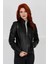 Kadın Deri Mont Fit Hakim Yaka 102822 1