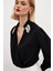 Aksesuar Detaylı Bodysuit Bluz - Siyah 1