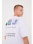 Vangogh&minac&signac Beyaz Nakışlı Oversize Unisex T-Shirt 1