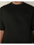 Siyah Oversize Ütüsüz T-Shirt 4