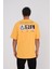 Vangogh-Monalisa-Chaplin Sarı Nakışlı Unisex T-Shirt 2