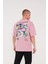 Vincent Van Gogh Açık Pembe Nakışlı Unisex T- 1