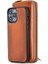 Apple iPhone 13 Pro Max Uyumlu Deri Zip Kılıf RST2EF 1