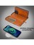 Apple iPhone 13 Pro Max Uyumlu Deri Zip Kılıf RST2EF 3