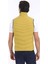 Sarı Regular Fit Dik Yaka Casual Dokuma Spor Yelek 5