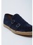 Lacivert Süet Casual Loafer 2