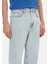 Mavi Düz Loose Fit Denim %100 Pamuk Pantolon 3
