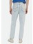 Mavi Düz Loose Fit Denim %100 Pamuk Pantolon 4