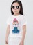 Kız Çocuk Pamuklu Köpek Baskılı Tshirt 1