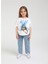 Kız Çocuk Çanta Baskılı Şık T-Shirt 2