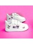 Mor Yeni Tatlı Kurominikli Baskılı Kız Çocuk Sneaker Spor Ayakkabı 1