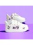 Mor Yeni Tatlı Kurominikli Baskılı Kız Çocuk Sneaker Spor Ayakkabı 2