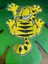 31X20 cm Pul Payetli Garfield Arma Dikiş Giyim Aplike 3