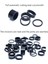 11PC Tarzı Bucklos Bisiklet Karbon Fiber Spacer mm Mtb Kulaklık Yıkama Çatal Tüp Spacer Dağ Bisikleti Aksesuarları (Yurt Dışından) 4