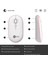 WS212 Kablosuz 1600DPI 4 Tuşlu Optik Mouse Beyaz & Pembe 2