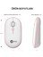 WS212 Kablosuz 1600DPI 4 Tuşlu Optik Mouse Beyaz & Pembe 3