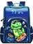 Yeni Öğrenci Okul Çantası Çizgi Film Hafif ve Yük Azaltıcı Hepsi Bir Arada Tam Açık Büyük Kapasiteli Çocuk Sırt Çantası Dinozor Kraliyet Mavisi Yeşil Büyük Boy (Yurt Dışından) 1