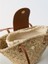 Yeni Stil Doğal Çim Tek Omuz Hasır Çantapueklenmiş Dokuma Çanta Tatil Plaj Çantası Çok Yönlü Rattan Çanta Haki (Yurt Dışından) 2